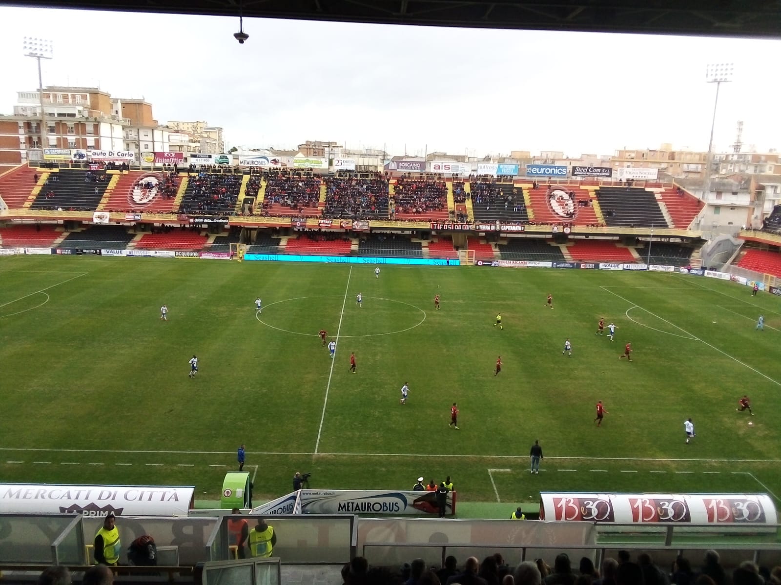 Un momento della gara