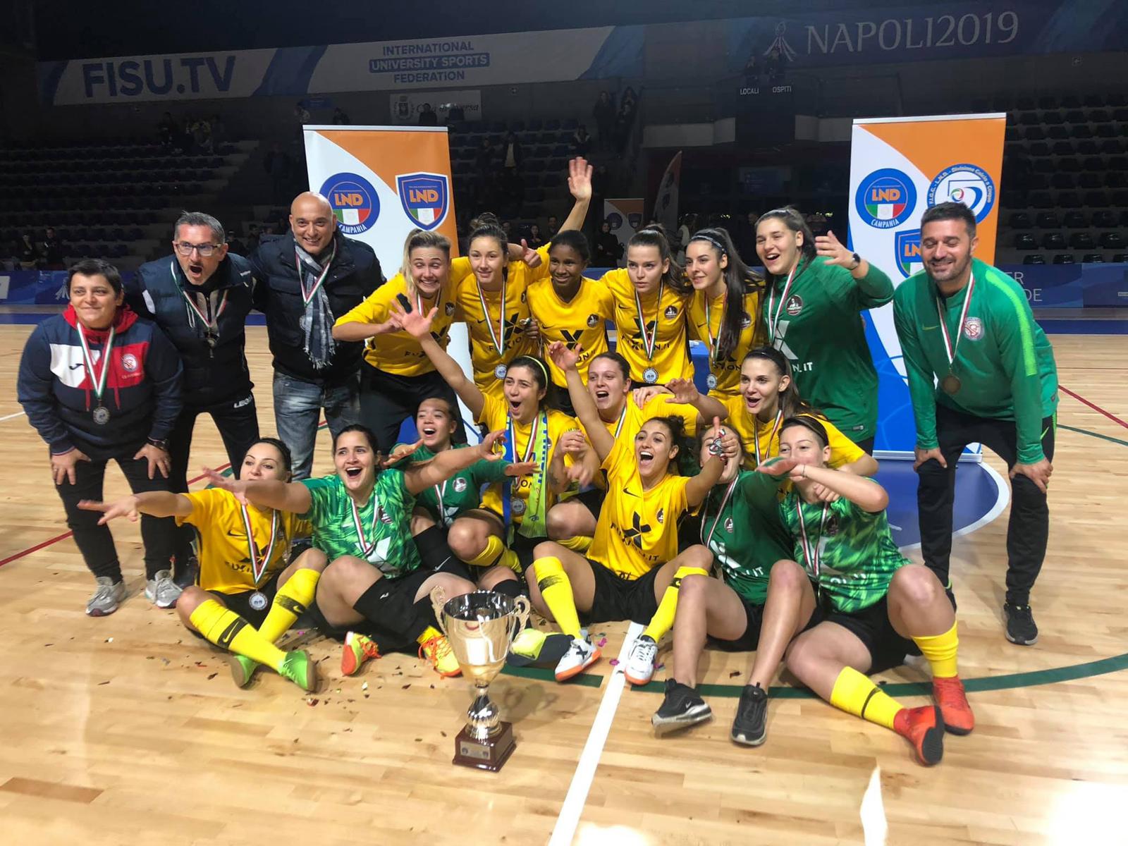 LA COPPA CAMPANIA RESTA NELLE MANI DELLO SPARTAK SAN NICOLA. Le ragazze bissano il successo contro le Women Castel Volturno