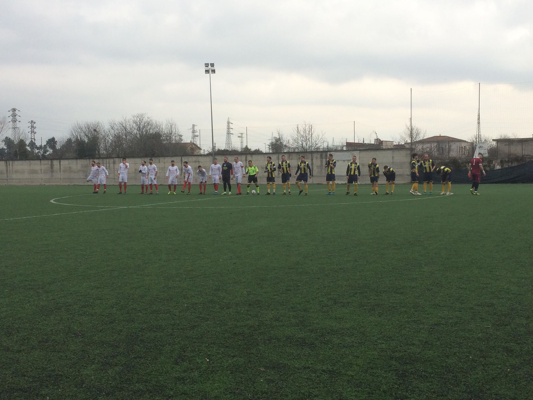 STOP SESSANA. Il Carinola blocca sul pari i gialloblu