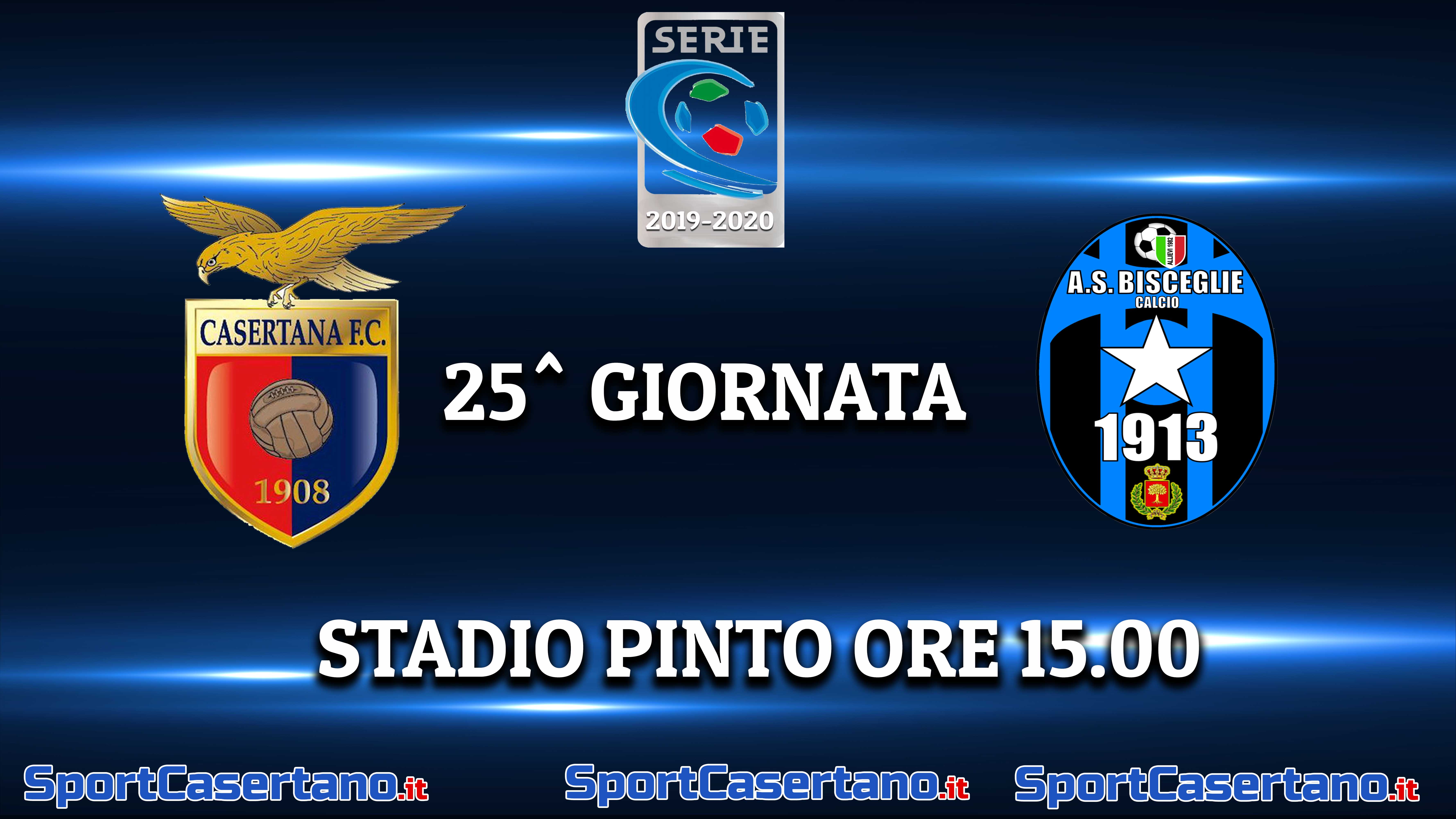 I TRE PUNTI A TUTTI I COSTI – Casertana-Bisceglie, le formazioni ufficiali