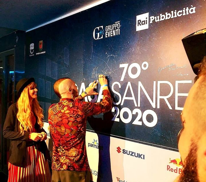 UN PIZZICO DI ALBANOVA A SANREMO. Stasera in gara il cantante dell’inno biancazzurro