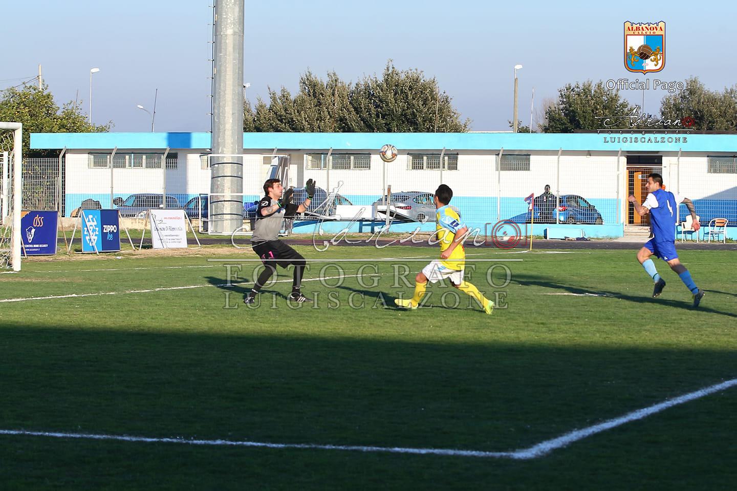 L’ALBANOVA RITROVA I TRE PUNTI. Battuto il fanalino di coda Nuova Napoli Nord