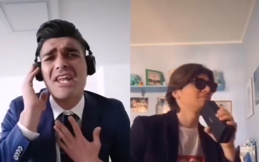 MEROLA STRAPPA UN SORRISO. Il portiere del Real Aversa allevia la quarantena con la sua ‘arte’ nascosta