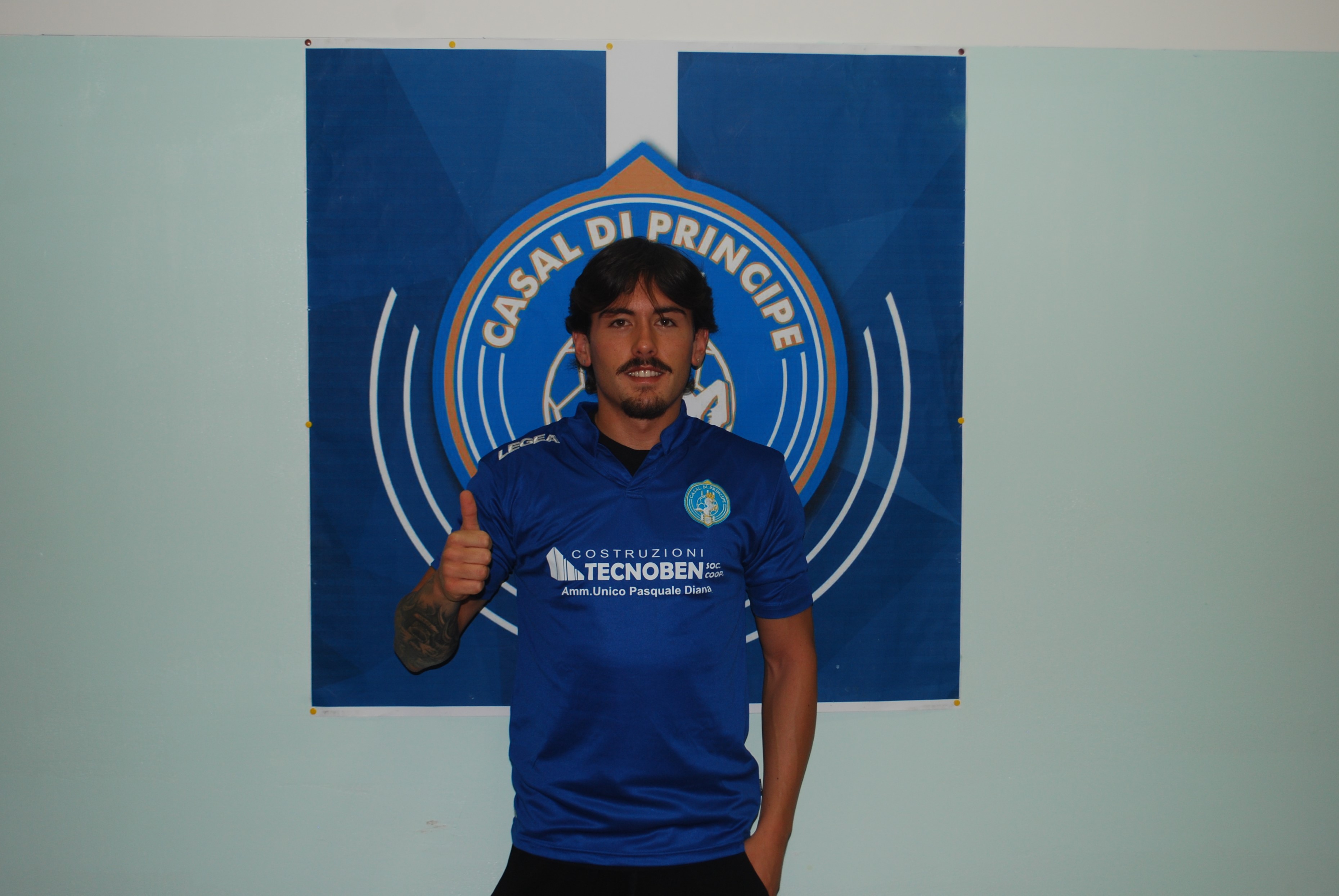 Casal di Principe 81033, colpo dalla Promozione con Bellusci: “Voglio far bene con questi colori”