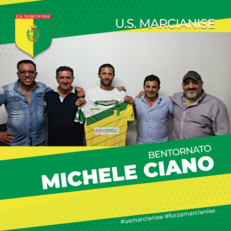 IL GRANDE RITORNO – Michele Ciano riabbraccia il Marcianise: “Tutti insieme per vincere”