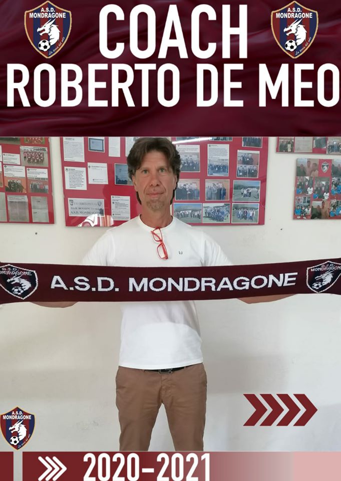 IL MONDRAGONE SCEGLIE IL TECNICO. La squadra granata affida la panchina ad un emergente tecnico