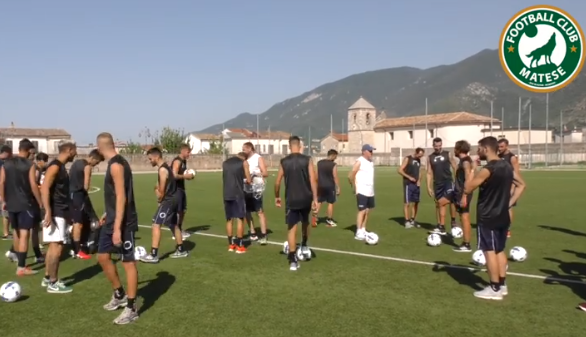 MATESE, LET’S START. Grande entusiasmo al “Ferrante” per il primo allenamento agli ordini di Urbano