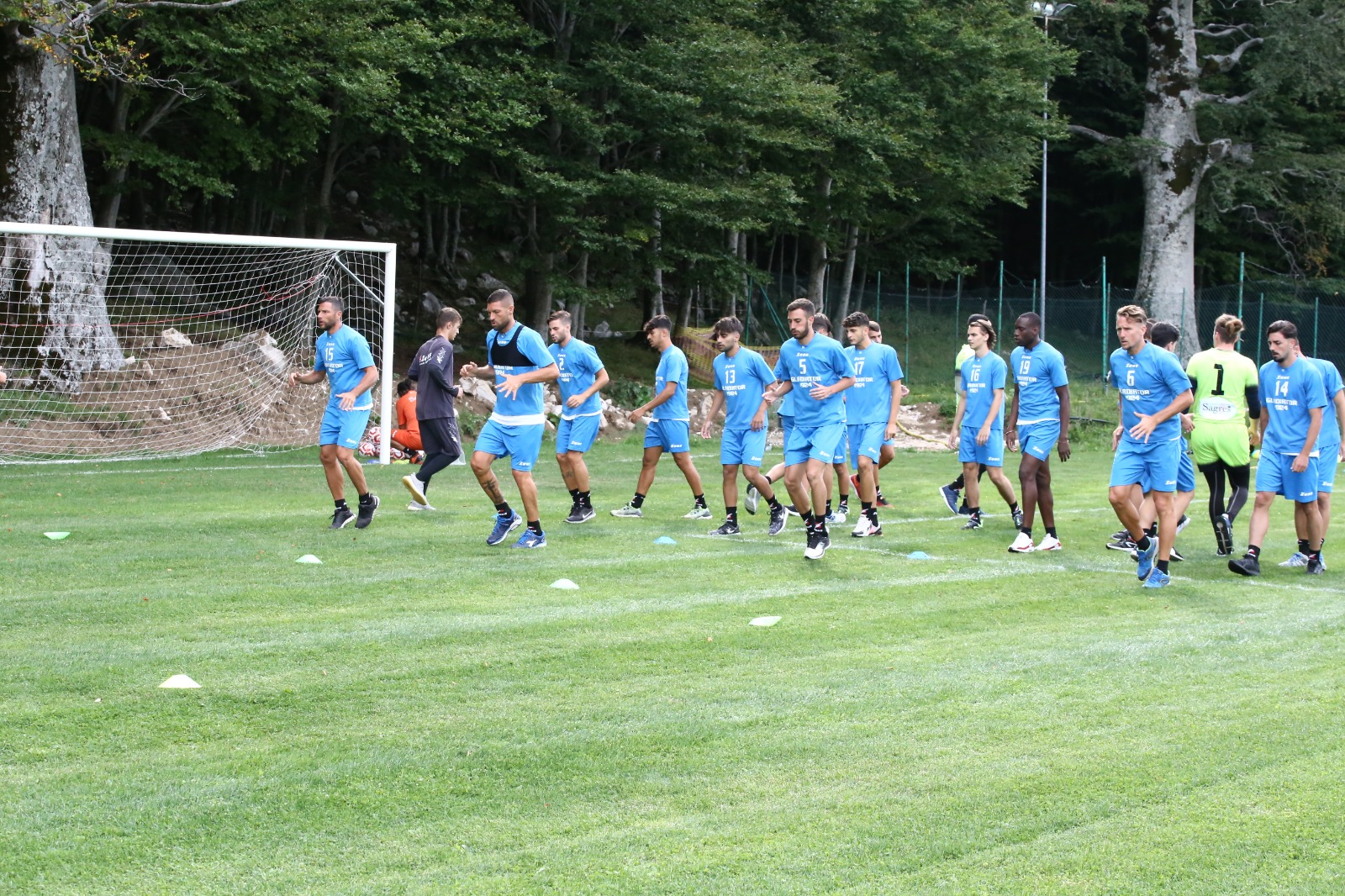 GLADIATOR IN RITIRO. Esordio nel ‘fresco’ di Campitello Matese, aggregati due big assenti nel pre-ritiro