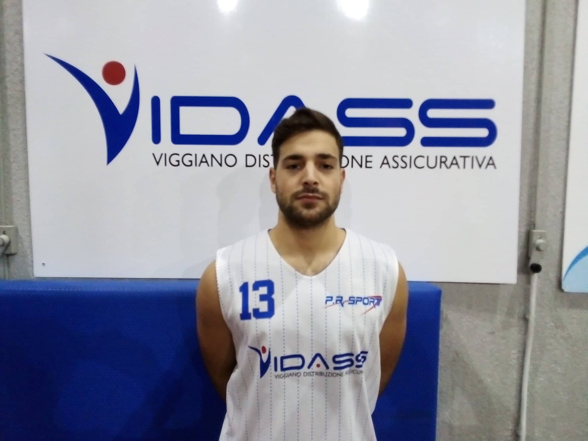 Ciccone rinnova con la Vidass Virtus 04 Curti: “Sono molto motivato per la stagione. Conosco coach Farina solo di nomea”