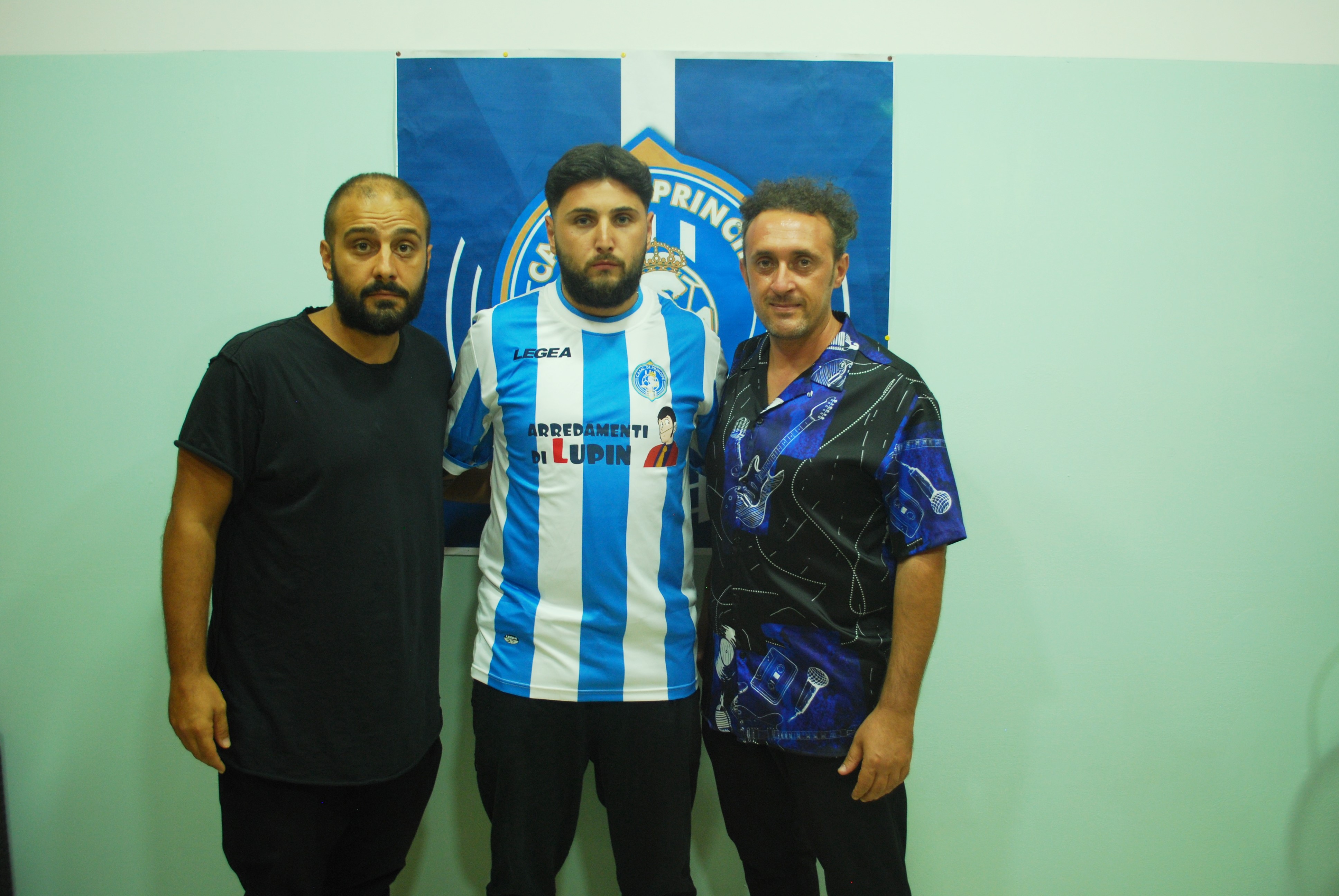 Ragno con il dg Diana e il responsabile tecnico Russo