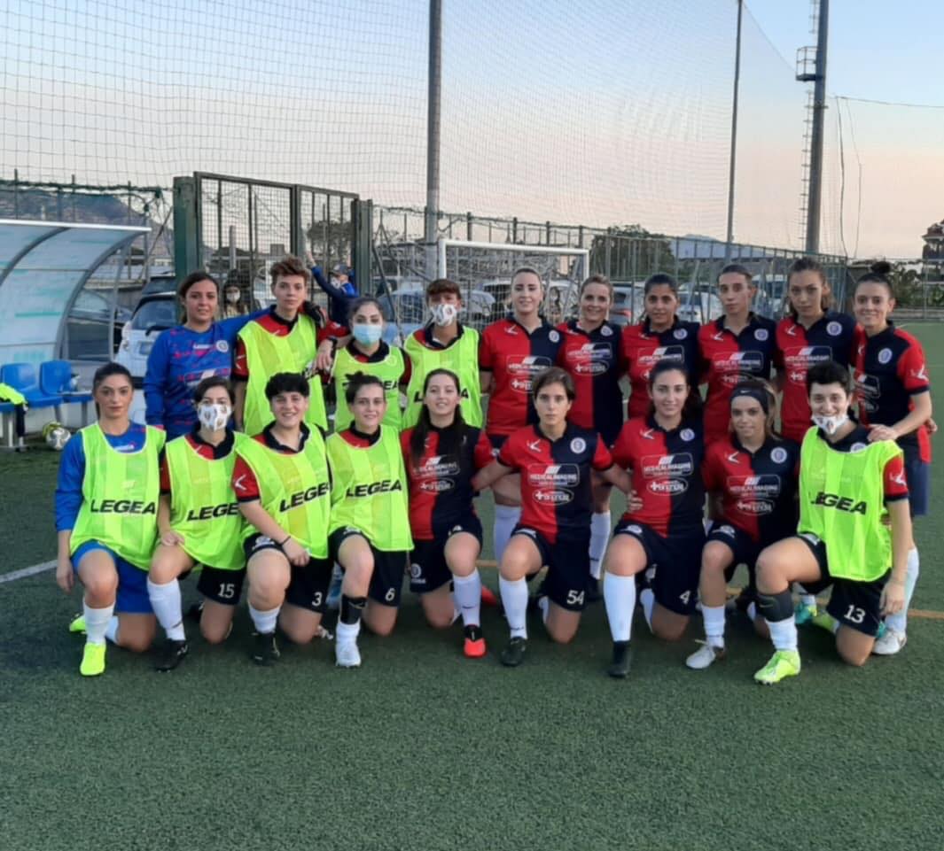 Caserta Calcio Femminile sconfitta in amichevole dal forte Indipendent, ma la vittoria è la nascita della scuola calcio
