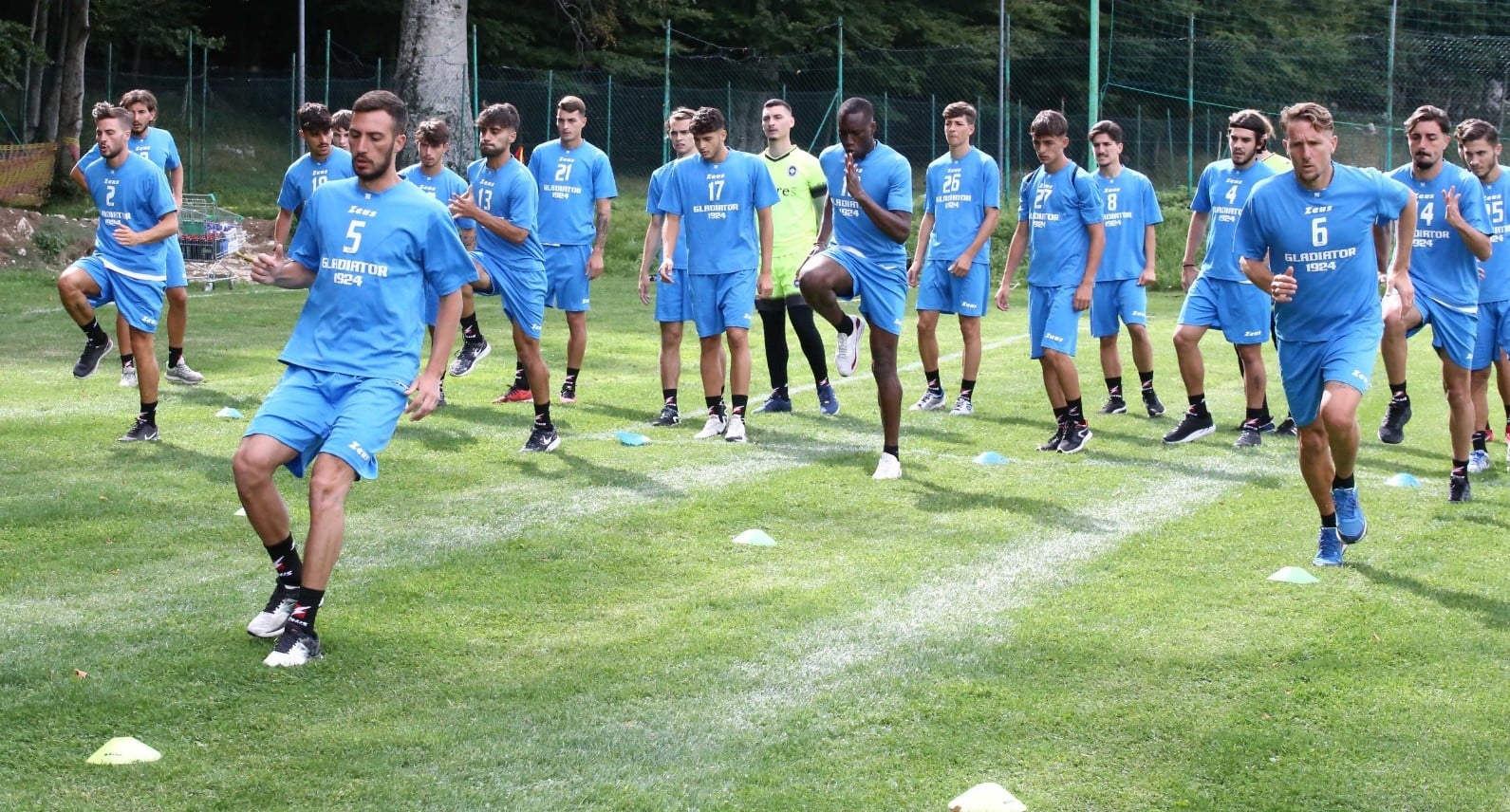 Il Gladiator si allena