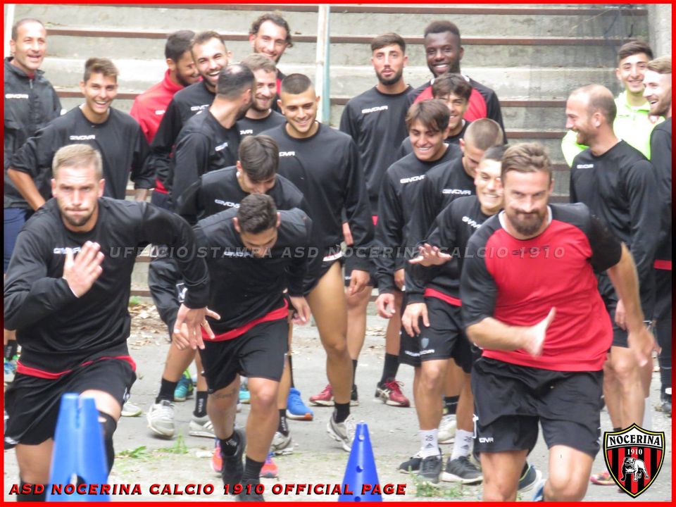 Nocerina in allenamento