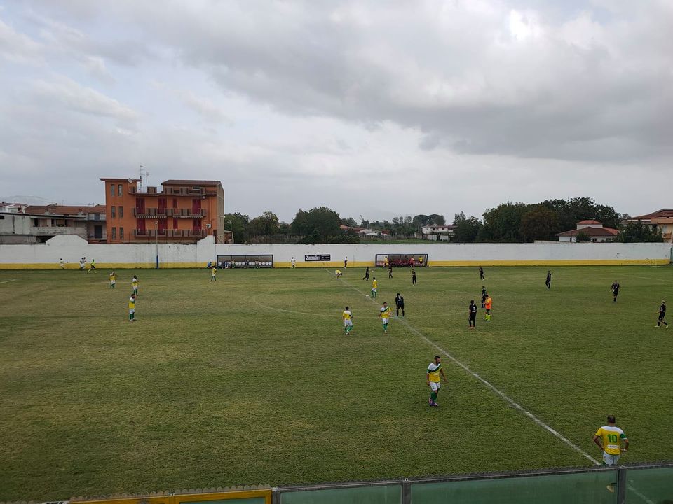 MARCIANISE A TESTA ALTA. I gialloverdi danno del filo da torcere alla corazzata Frattese al “Progreditur”