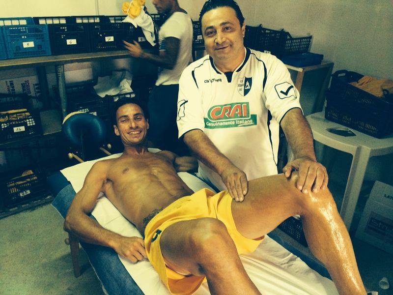 Gabriele Viscusi con Dino Fava