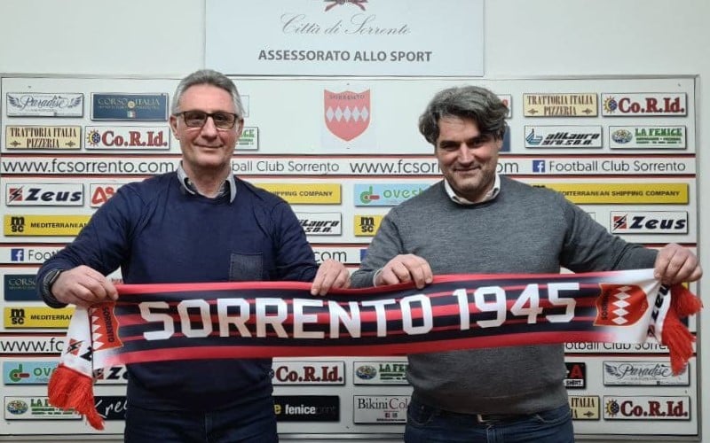 UN SORRENTINO DOC PER IL SORRENTO. Salta l’accordo con Di Costanzo, scelto il sostituto di Fusco