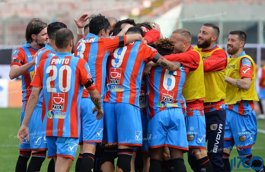 Il Catania (Foto Pagina Ufficiale)