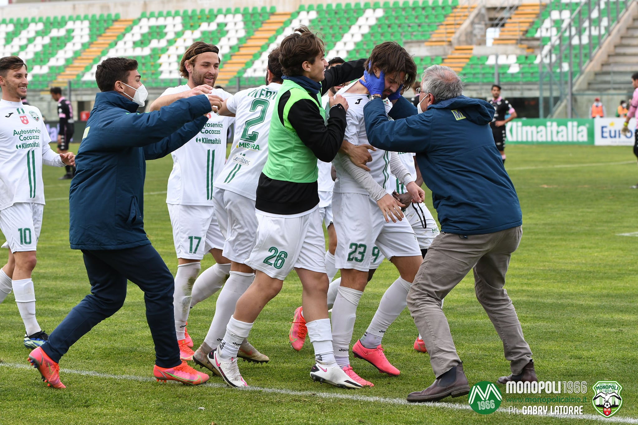 È TORNATO IL TEMIBILE MONOPOLI. I biancoverdi pronti alla gara dell’anno contro la Casertana
