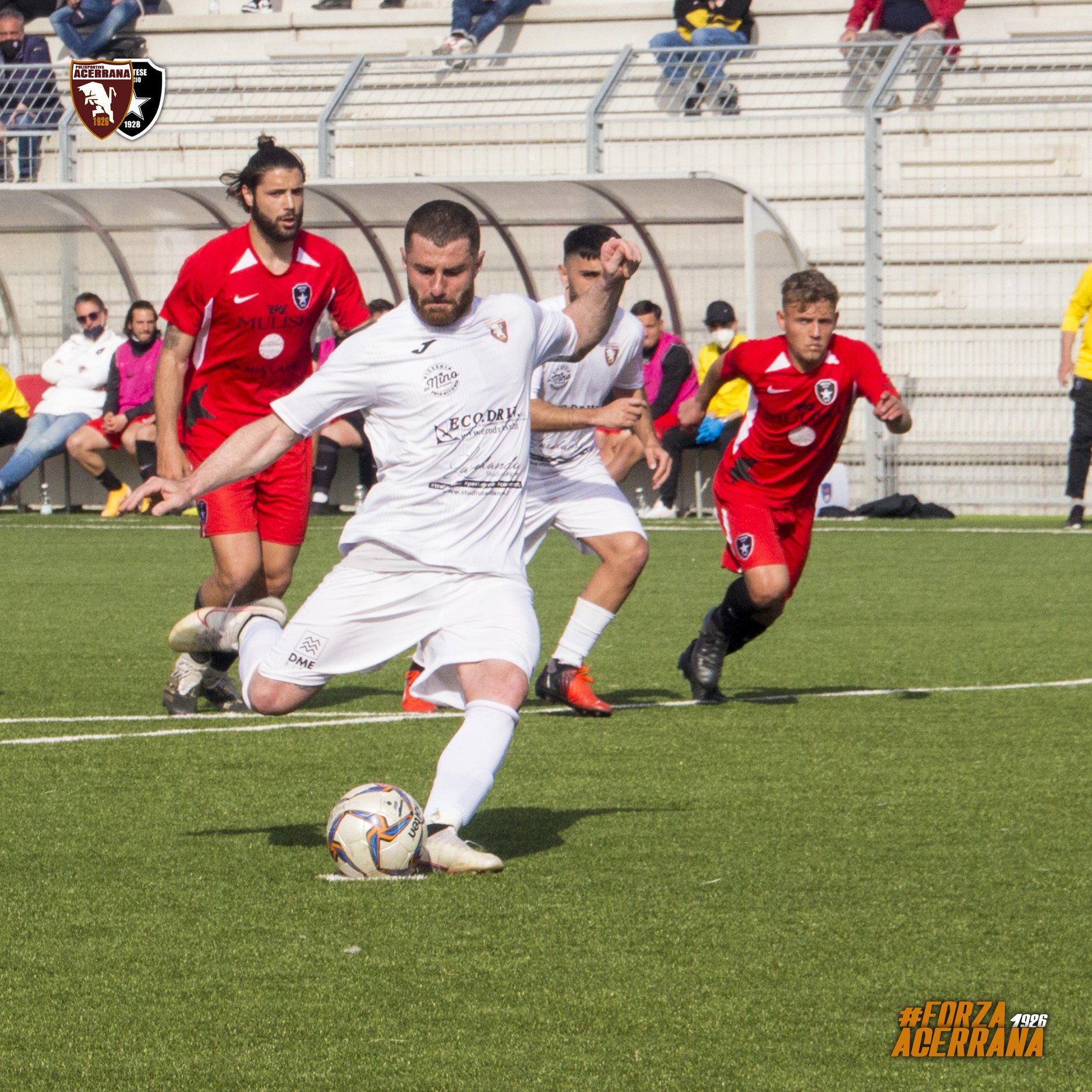 Alfonso De Lucia, debutto con doppietta con l'Acerrana (Foto Pagina Ufficiale Acerrana)