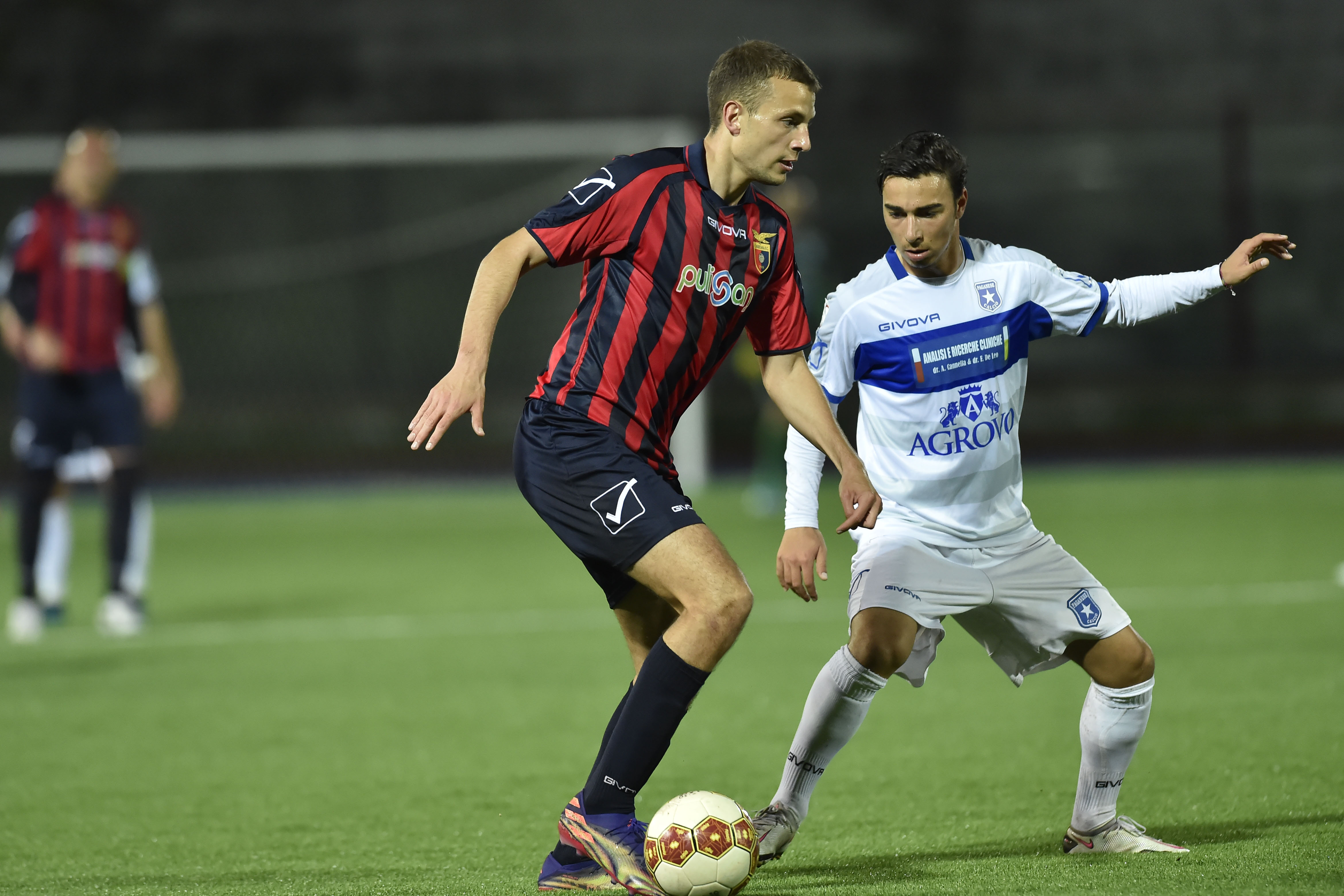 Varesanovic in azione (Foto Giuseppe Scialla)