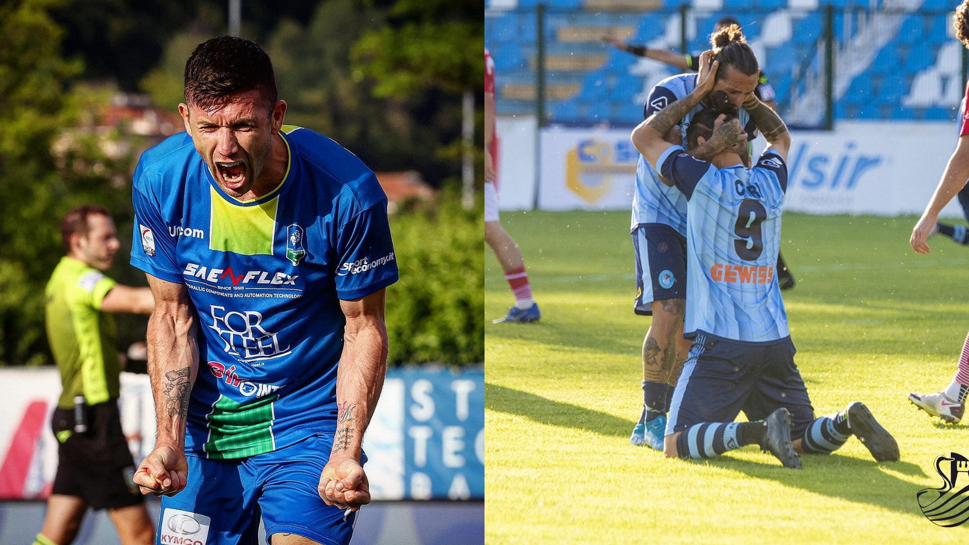 DAVIDE BATTE (E RIBATTE) GOLIA. Pazzo mercoledì nei play-off di Serie C