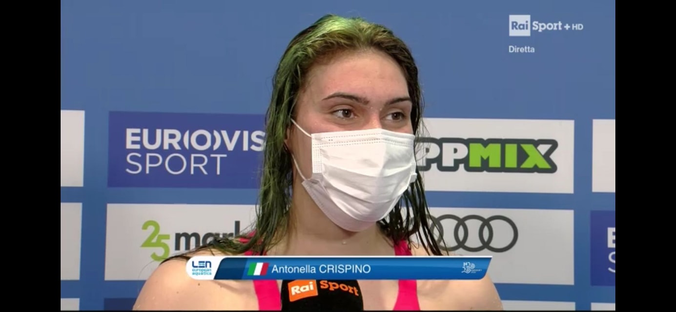 NUOTO. Il tecnico degli Azzurri Butini loda Antonella Crispino dopo gli Europei di Budapest