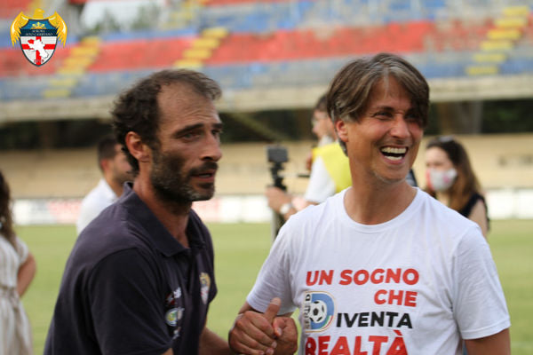 AURORA IN FESTA. Montaquila: “Che gioia la D! Mai avuto paura di perderla. Rappresentiamo 48 Comuni dell’alto casertano, abbiamo le risorse per arrivare nel professionismo”