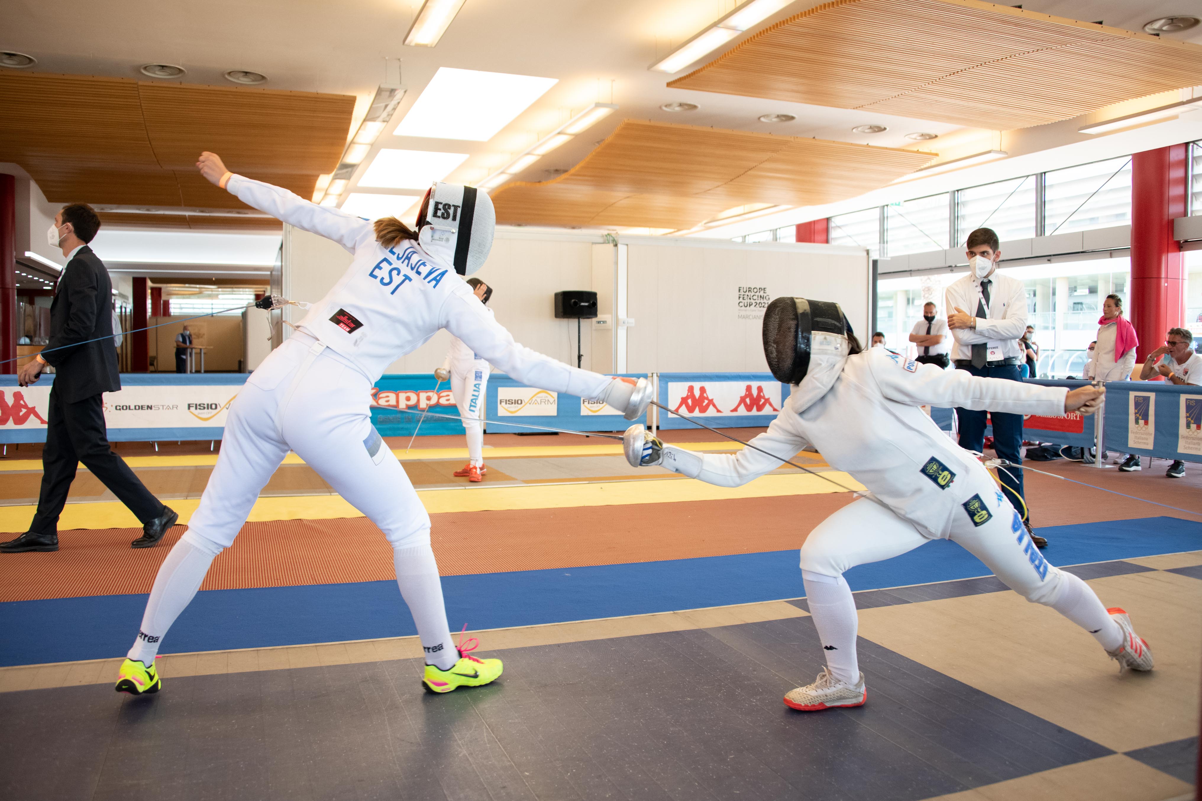 MARCIANISE PROTAGONISTA NELLA SCHERMA. L’Esercito si aggiudica la Coppa Europa femminile di spada