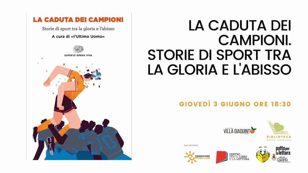 “L’ULTIMO UOMO” A CASERTA. Oggi la rivista sportiva presenta il libro a Villetta Giaquinto