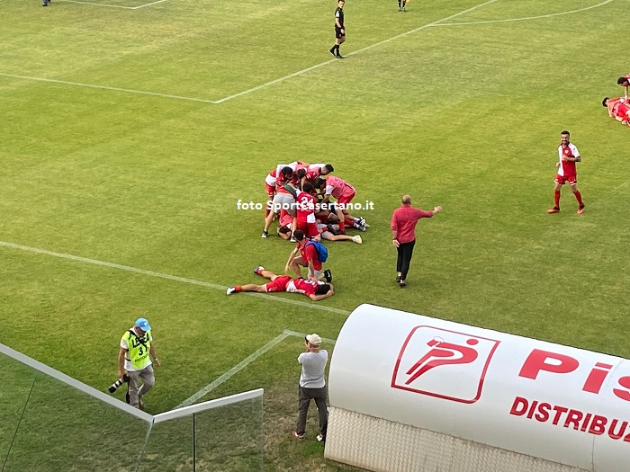 L’AURORA ALTO CASERTANO VOLA IN SERIE D! Il sogno è realtà, i biancorossi di Montaquila superano ai rigori l’Isernia al “Romagnoli” di Campobasso