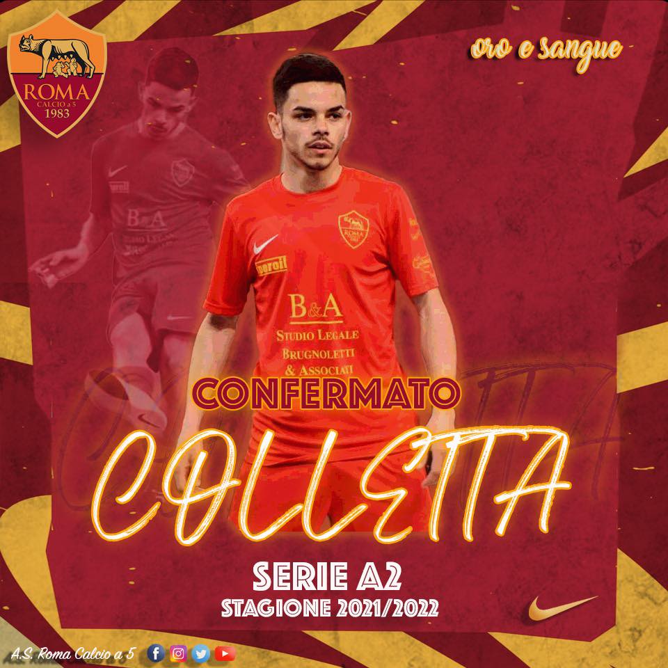 RICONFERMA IN CASA ROMA. Il talento di Marcianise pronto alla sua terza stagione all’ombra del Colosseo