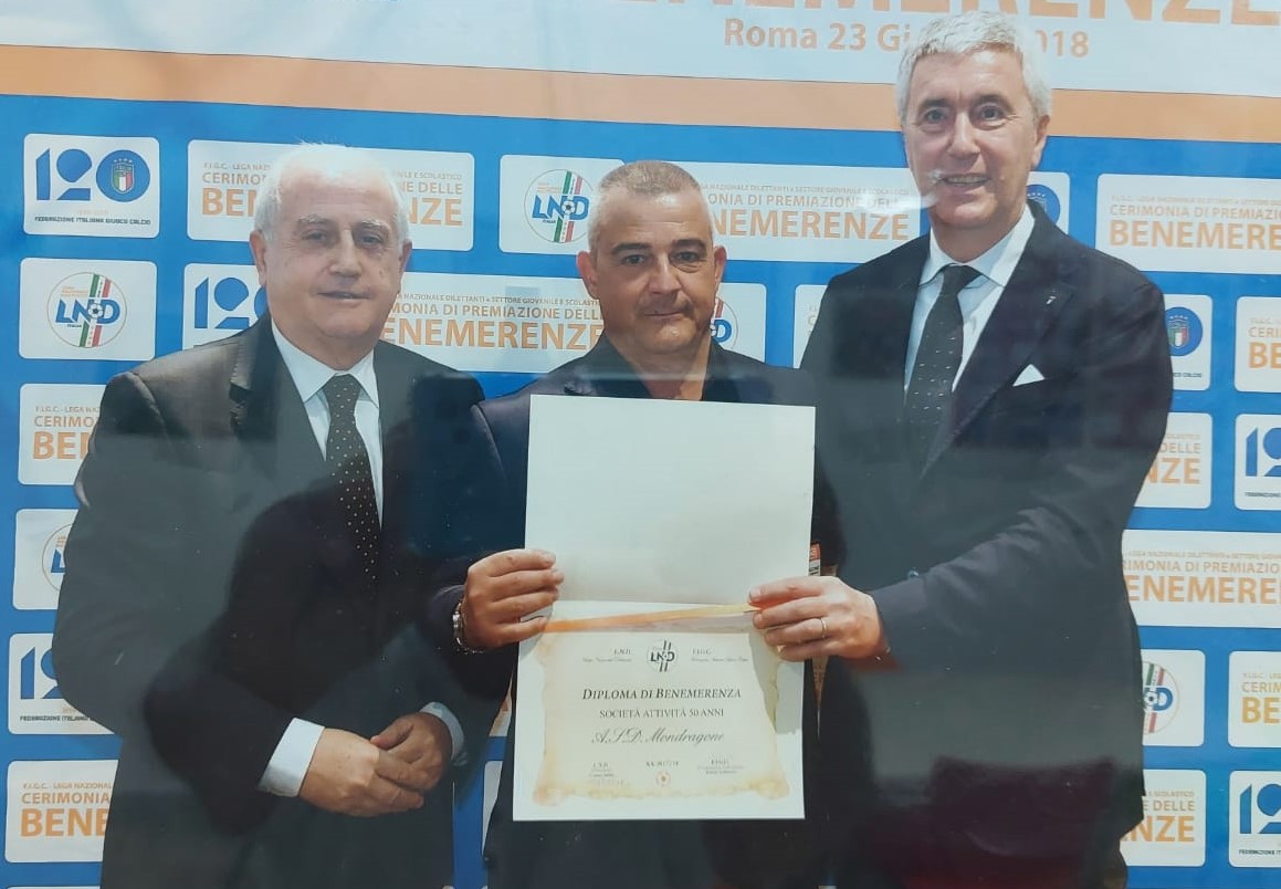 Il presidente Del Prete cede il Mondragone: “Grazie a tutti coloro che hanno fatto parte del progetto”