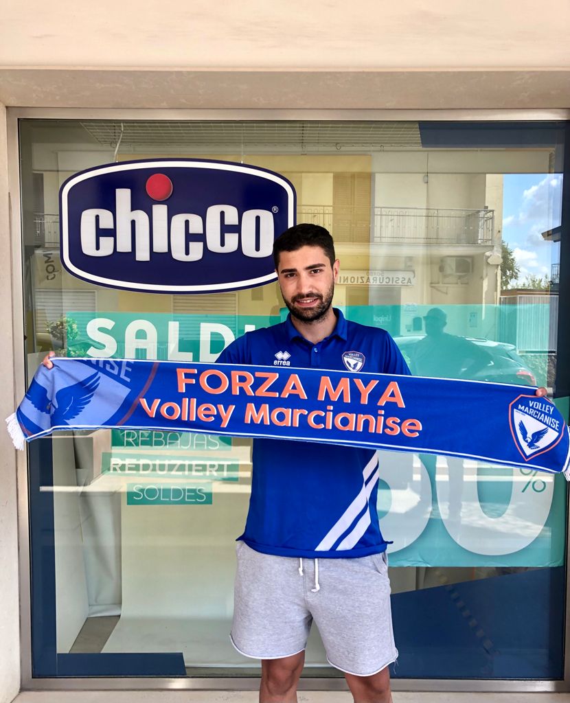 LA MYA VOLLEY CONFERMA IL LIBERO. La gioia di Bizzarro: “La serie A col Marcianise è un sogno che si realizza”