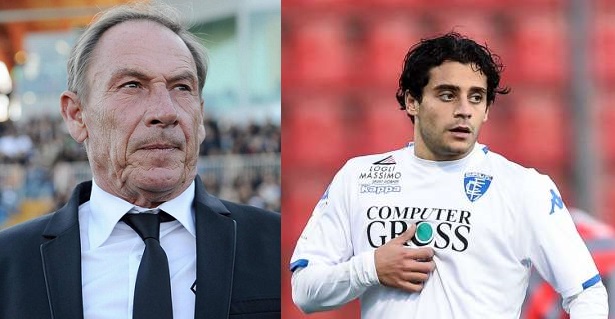 Zdenek Zeman e Davide Merola