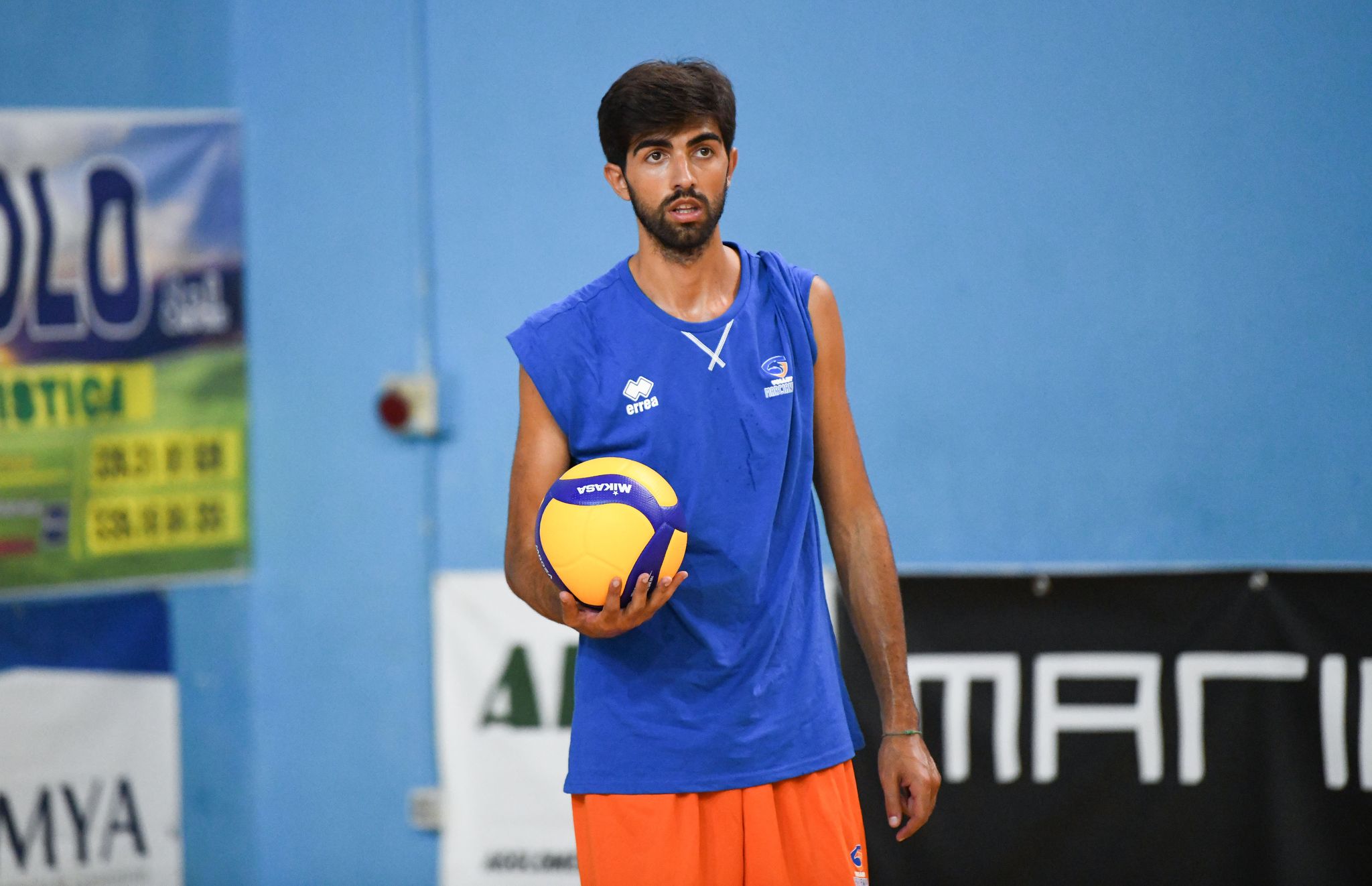 L’entusiasmo di Luigi Nunziata per il Volley Marcianise: “Darò tutto per questa maglia, un sogno esordire in A”