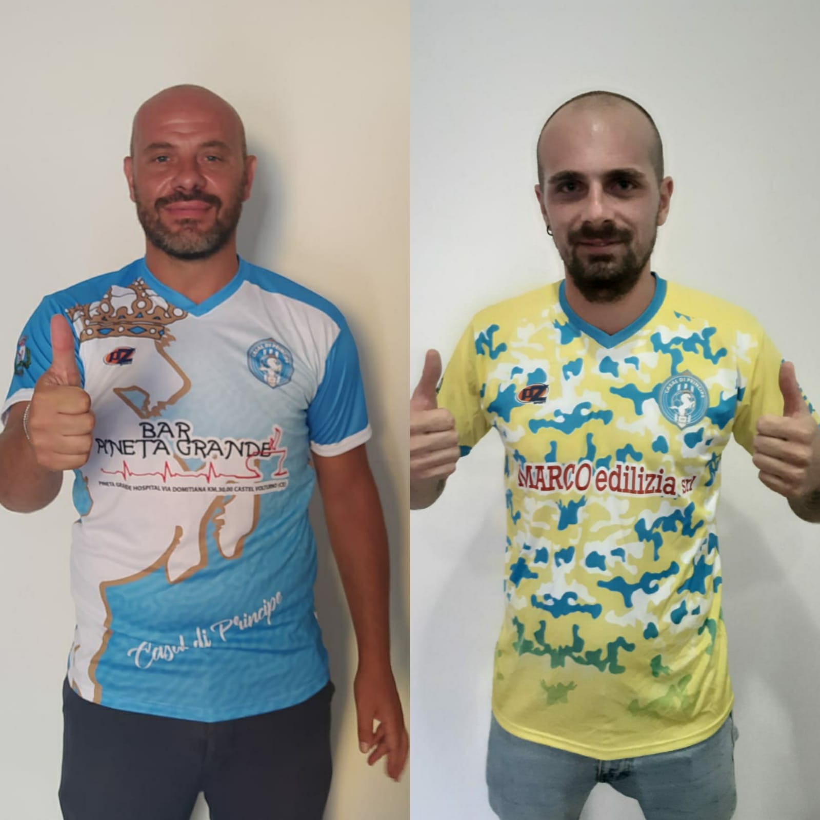 CASAL DI PRINCIPE 81033, OTTO RINNOVI. In attacco riecco Improta, per il centrocampo c’è Bellusci e in difesa torna Palmieri