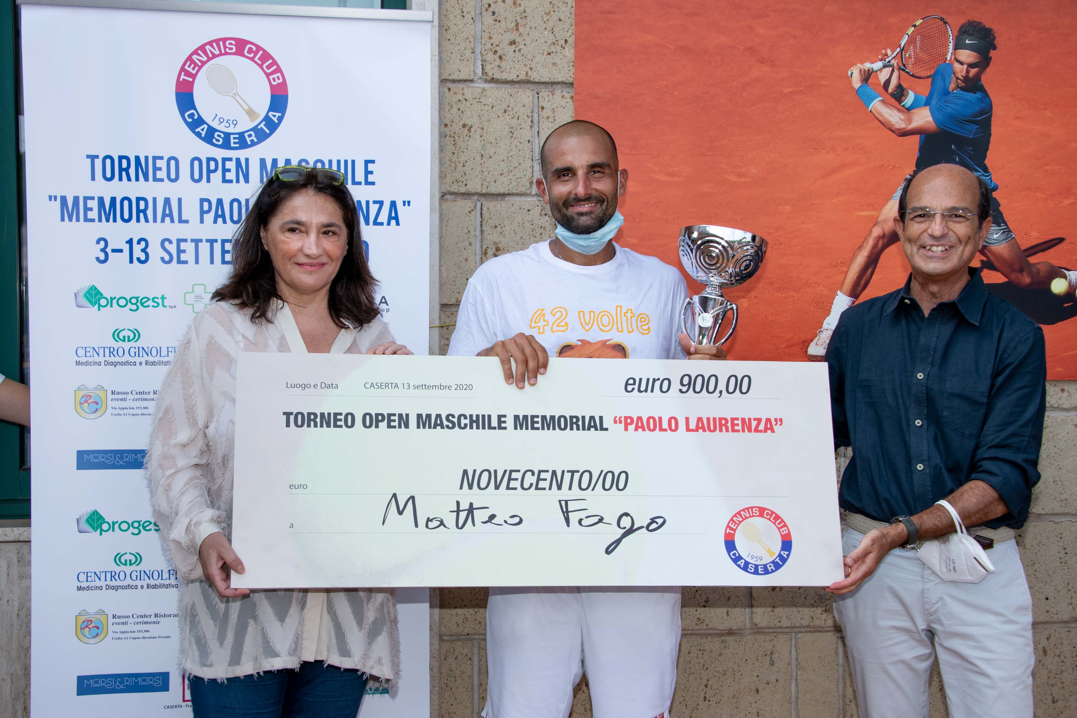 AL TENNIS CLUB DI VIA LAVIANO. Mercoledì al via la prima edizione del ‘Memorial Paolo Laurenza’