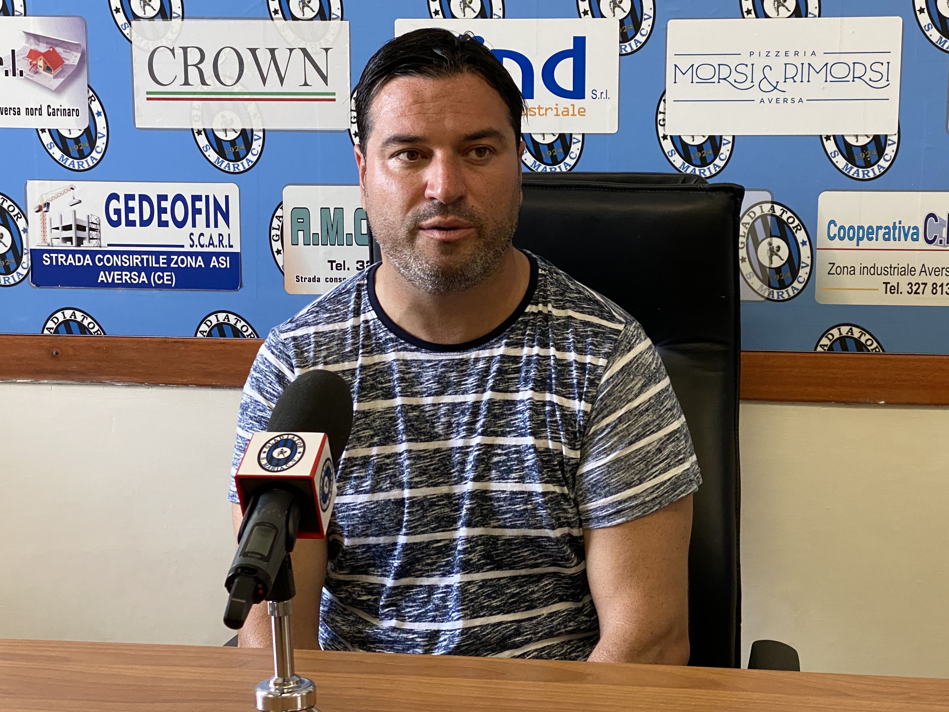 AL PICCIRILLO ARRIVA L’APRILIA. Martino carica l’ambiente: “Siamo il Gladiator, abbiamo il dovere di onorare i colori nerazzurri”