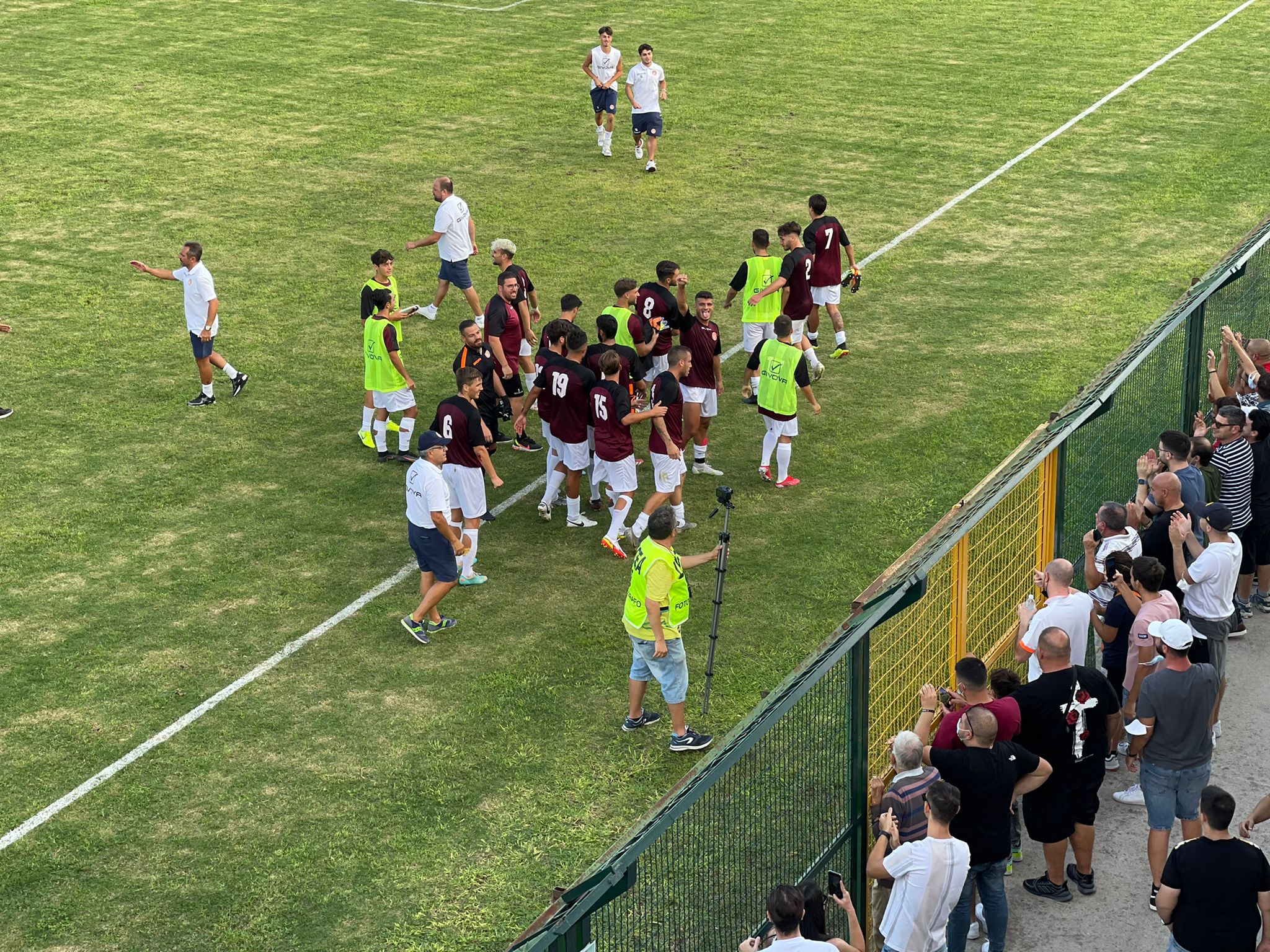 PRIMA GIOIA AL “BISCEGLIA” PER IL REAL AVERSA. Gli uomini del tecnico Sannazzaro passano di misura sul Giarre