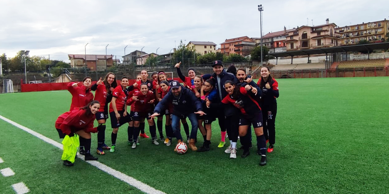 ECCELLENZA FEMMINILE. Il Caserta Calcio parte col piede giusto a Montemiletto