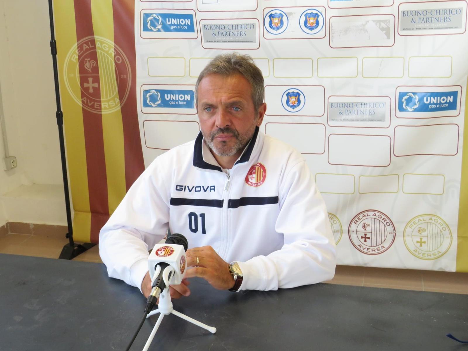 PRIMO PARI PER IL REAL AVERSA. Sannazzaro: “Abbiamo giocato bene, è mancato solo il gol. Tre gare in sette giorni…