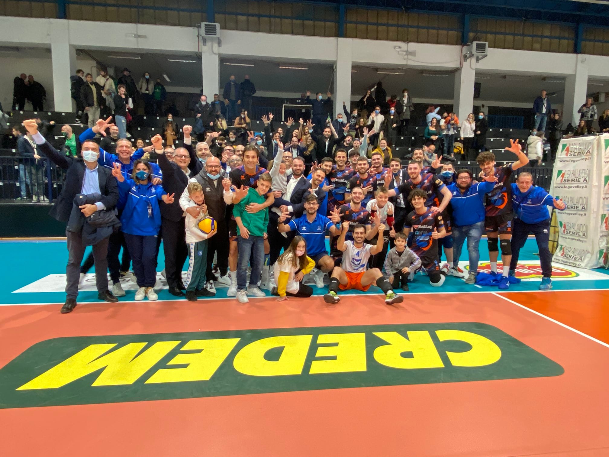 La festa a fine gara della Dist&Log Marcianise