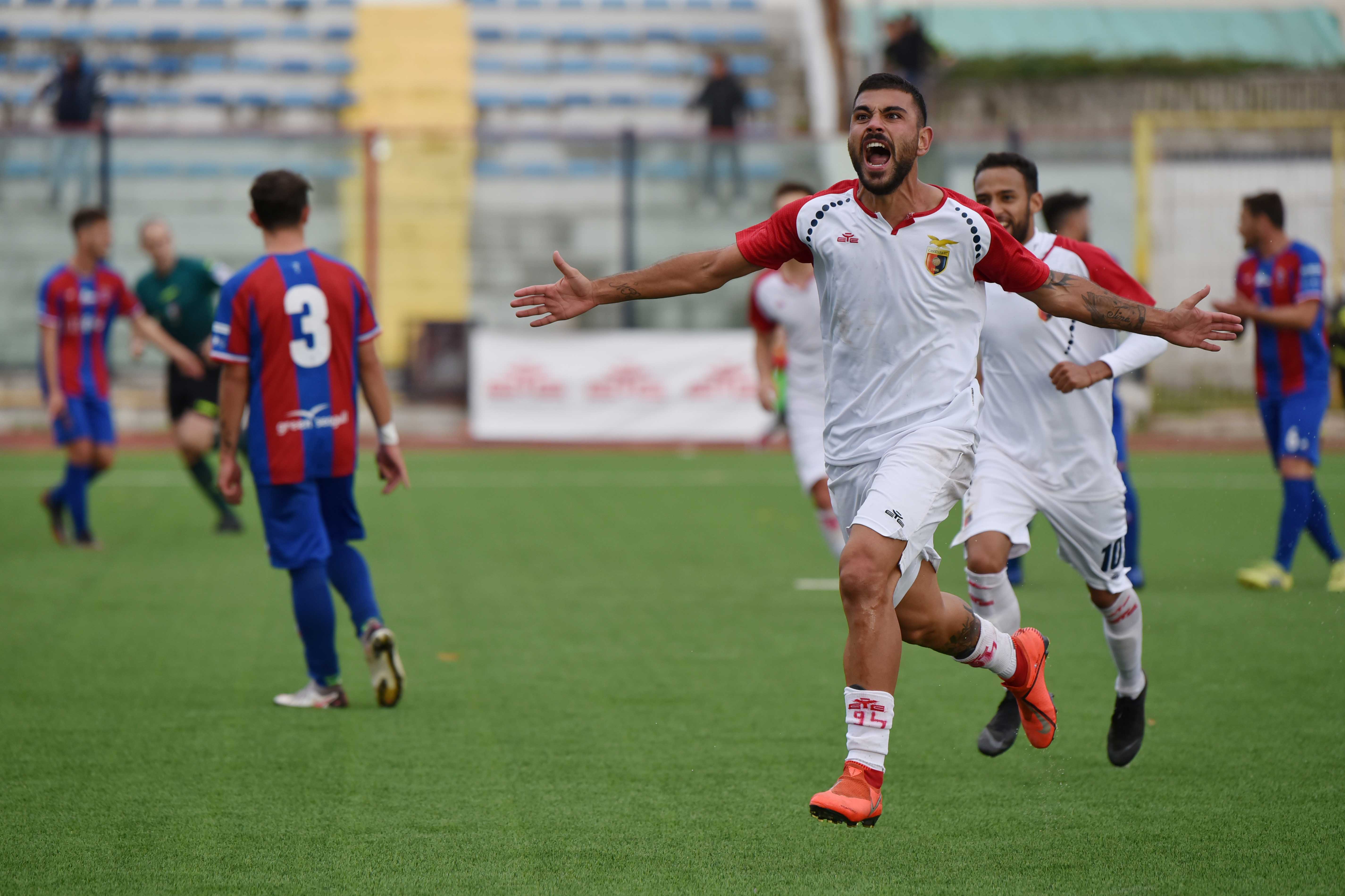 SUPER CASERTANA. Ripresa da urlo, Nocerina ribaltata e rossoblù al secondo posto