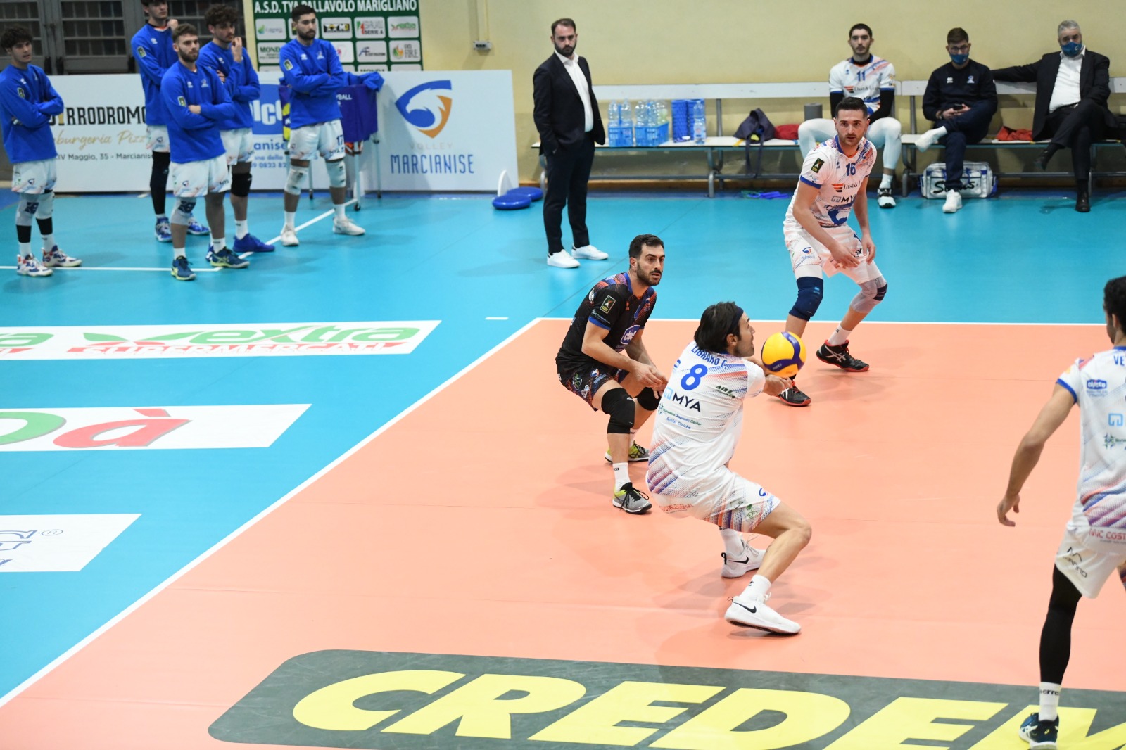 La Dist&Log Marcianise ci mette il cuore, ma cede alla big Palmi pur lottando per ben due set alla pari