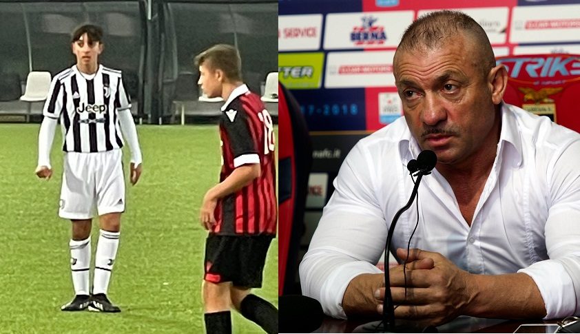 DA GRAZZANISE ALLA JUVENTUS. Il baby nipote del presidente della Casertana D’Agostino vola con l’Under 14 bianconera