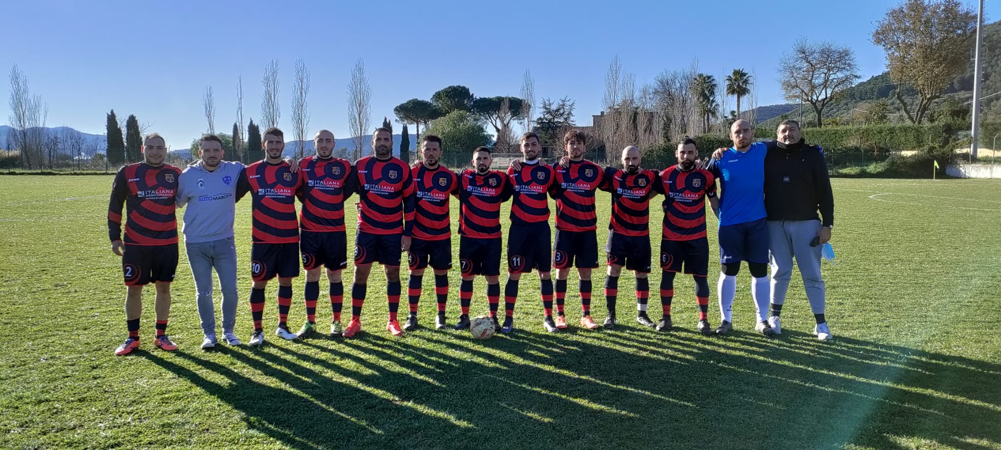 RINASCITA PIANESE CAMPIONE D’INVERNO. Battuto il Real San Tammaro in extremis