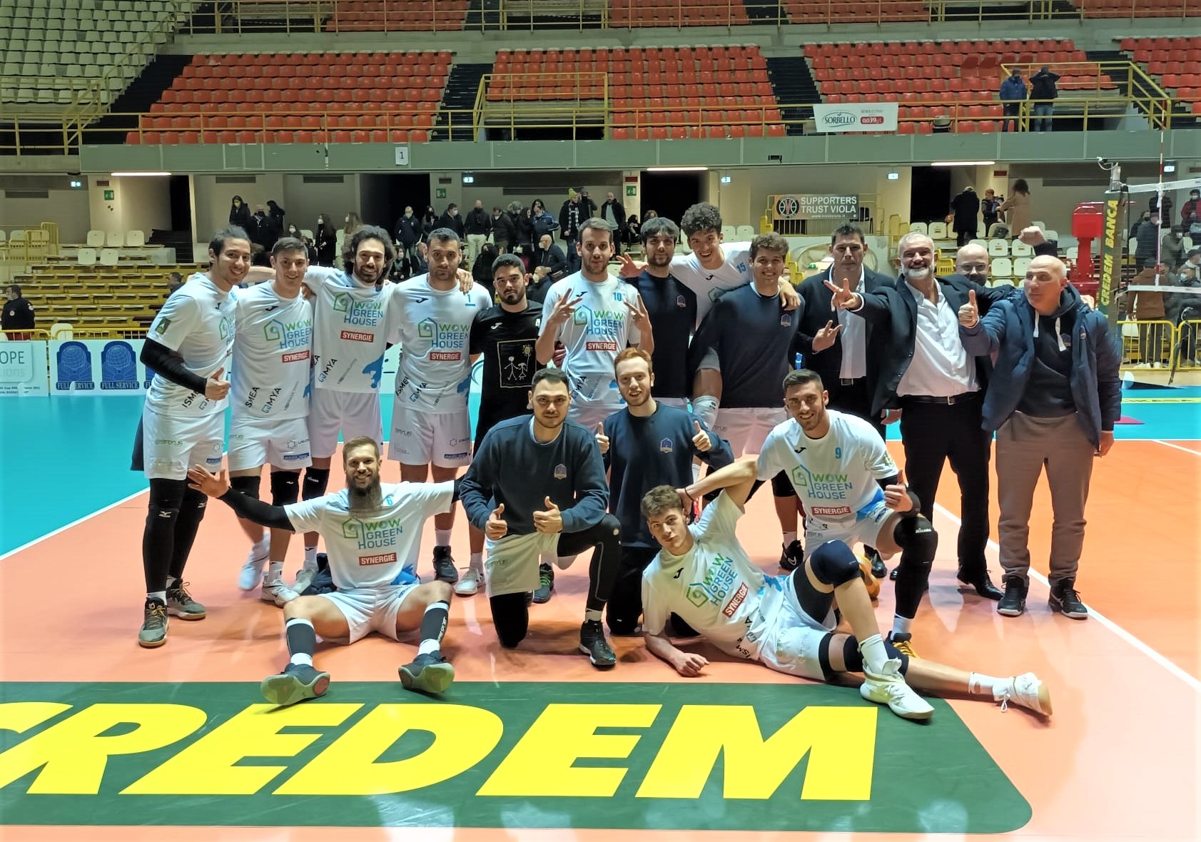 La Wow Green House Aversa festeggia in Calabria: 2 punti dopo una battaglia con Palmi