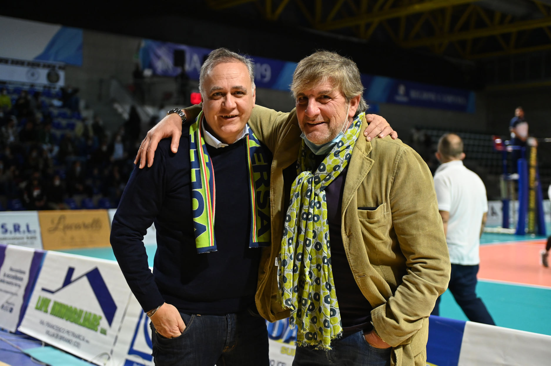 Il Presidente Di Meo e Dino Lastoria