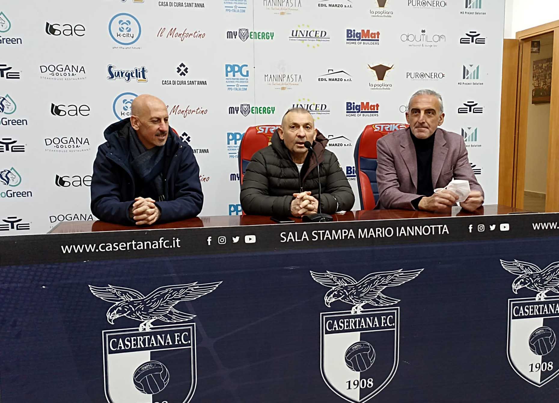 IL NUOVO ALLENATORE ROSSOBLU’. Il ritorno di Feola: “Convinto dal progetto, ora lavoriamo per il futuro”. D’Agostino: “Pochi errori commessi in estate. E sul nuovo stadio…”