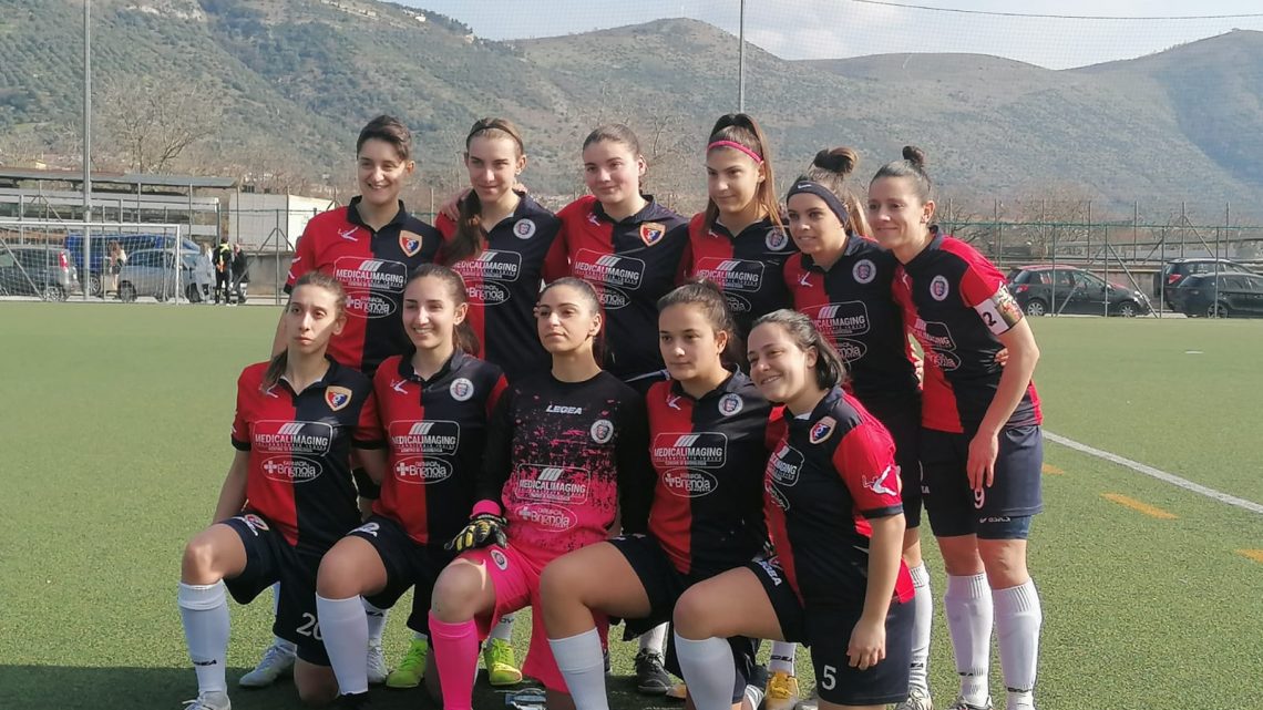 ECCELLENZA FEMMINILE. Il Caserta Calcio Femminile ritrova i tre punti ed il sorriso battendo il Montemiletto